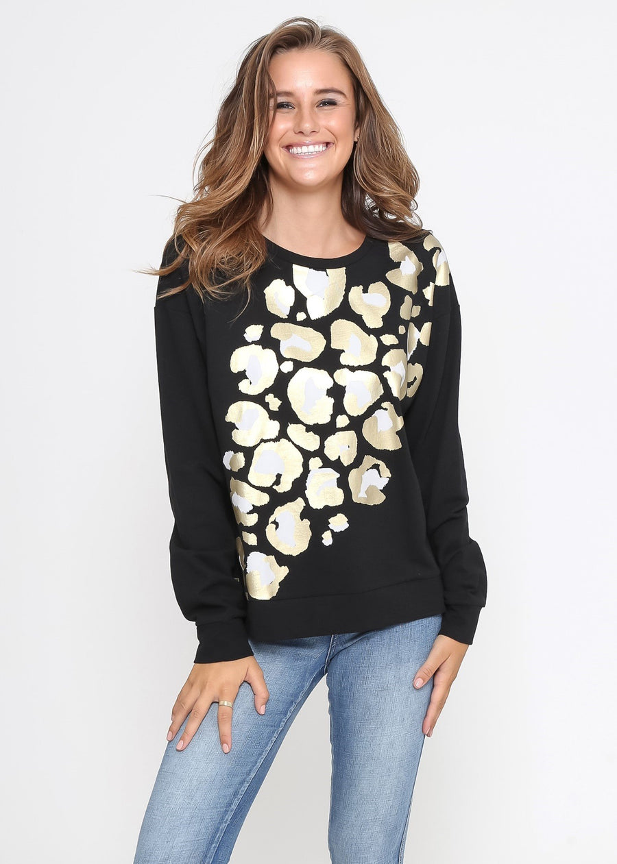 Celine Leopard Sweater (4491188633654)