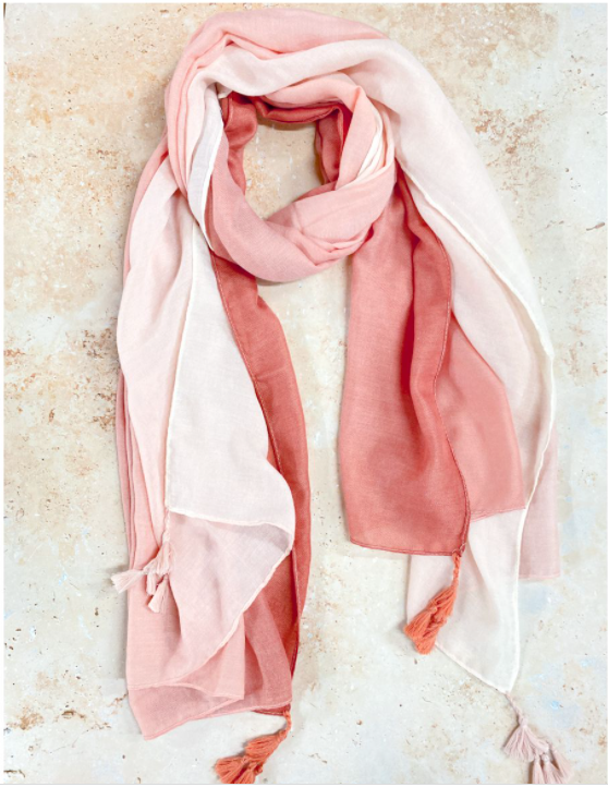GRADIENT COLOUR LIGHT WEIGHT SCARF
